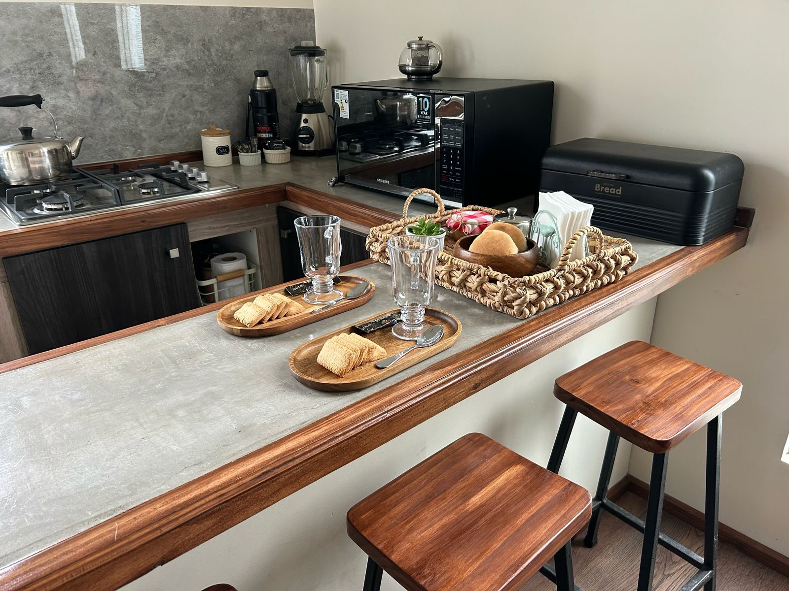 Barra de la cocina
